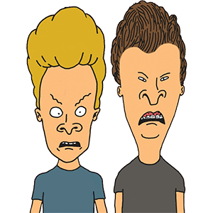 Beavis and Butthead waves
